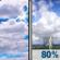 Memorial Day: Partly Sunny then Scattered Showers And Thunderstorms