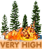 Chandler Burning Index: VERY HIGH