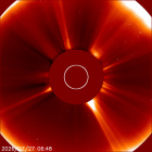 Latest LASCO C2 image of the Sun
