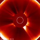 Latest LASCO C2 image of the Sun