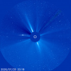 Latest LASCO C3 image of the Sun