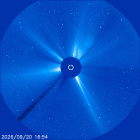 Latest LASCO C3 image of the Sun