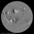Latest SDO/HMI Magnetogram image of the Sun