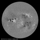 Latest SDO/HMI Magnetogram image of the Sun