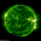 SOHO EIT 195 image of the sun