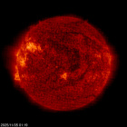 SOHO EIT 304 image of the sun